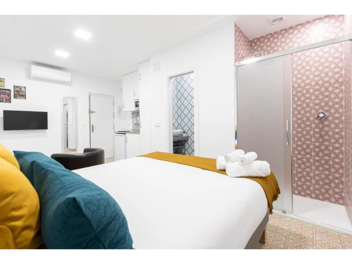 Acogedor Y Silencioso Estudio M1 Embajadores Madrid Dış mekan fotoğraf