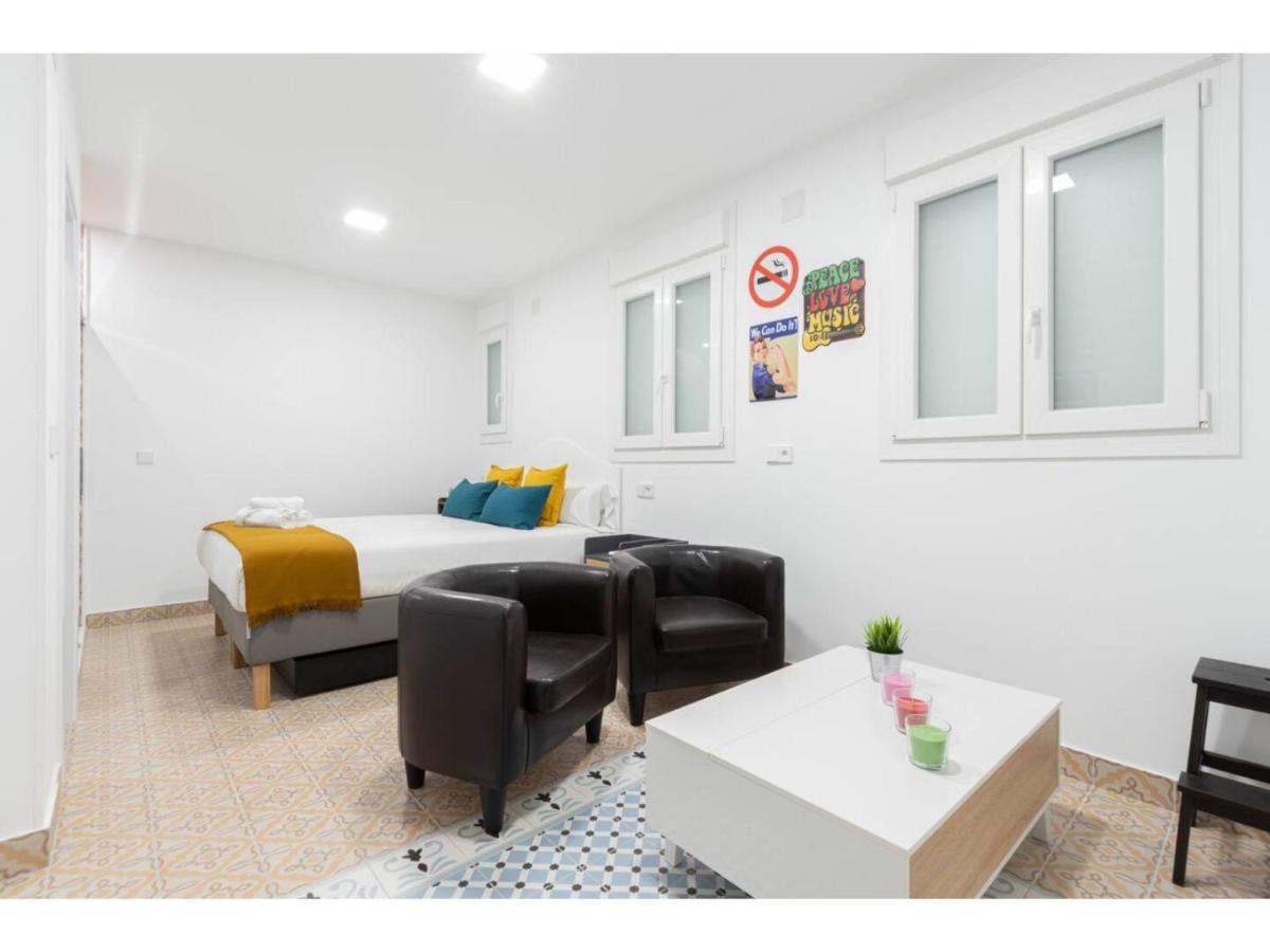 Acogedor Y Silencioso Estudio M1 Embajadores Madrid Dış mekan fotoğraf